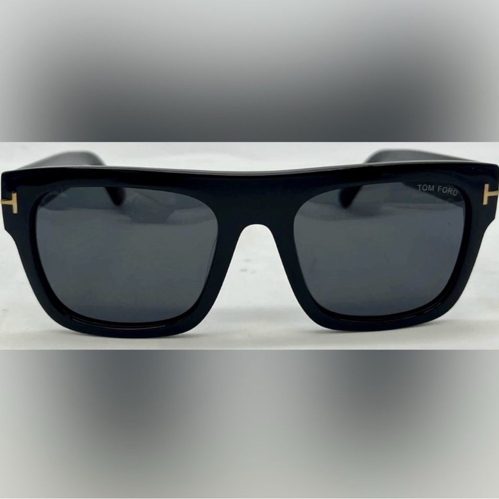 Tom Ford Fausto Black Rectangular Sunglasses - image 6